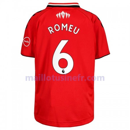 Maillot de Foot Southampton Oriol Romeu 6 Domicile 2021-22 Maillot de Foot Southampton Oriol Romeu 6 Domicile 2021-22